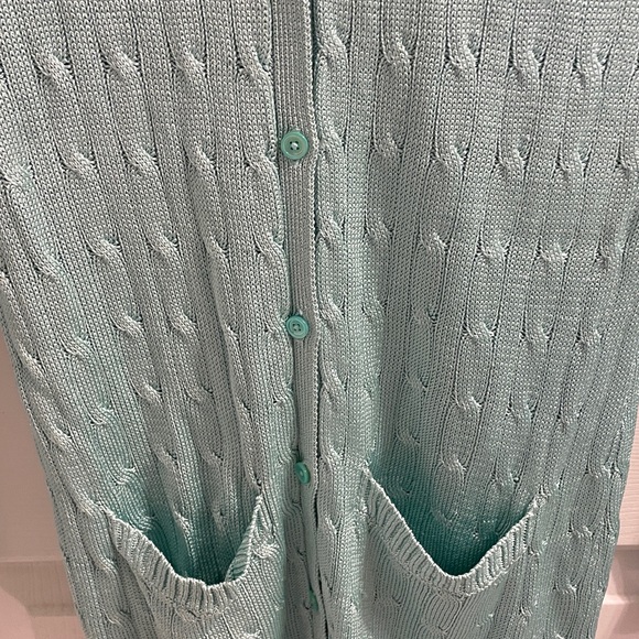 Ralph Lauren Silk Button Down Cardigan - Picture 6 of 16